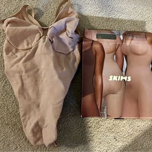 New Skims sculpting thong bodysuit